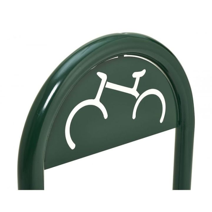 Arceau vélos Trombone Ø 60 mm avec signalétique