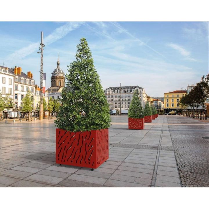 Bac à plantes Venise en acier