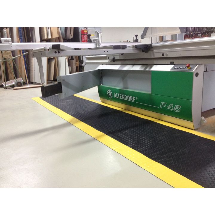 Tapis anti fatigue premium tôle diamant, DECKPLATE