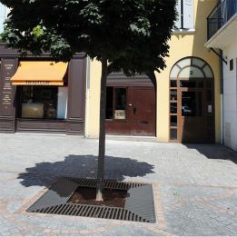 Grille d'arbre Carrée Silaos