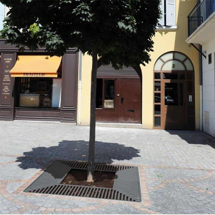 Grille d'arbre Carrée Silaos