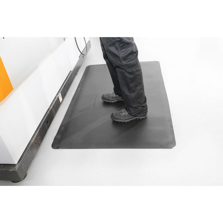 Tapis anti fatigue à surface striée - Usage intensif, FLUTED ANTI-FATIGUE
