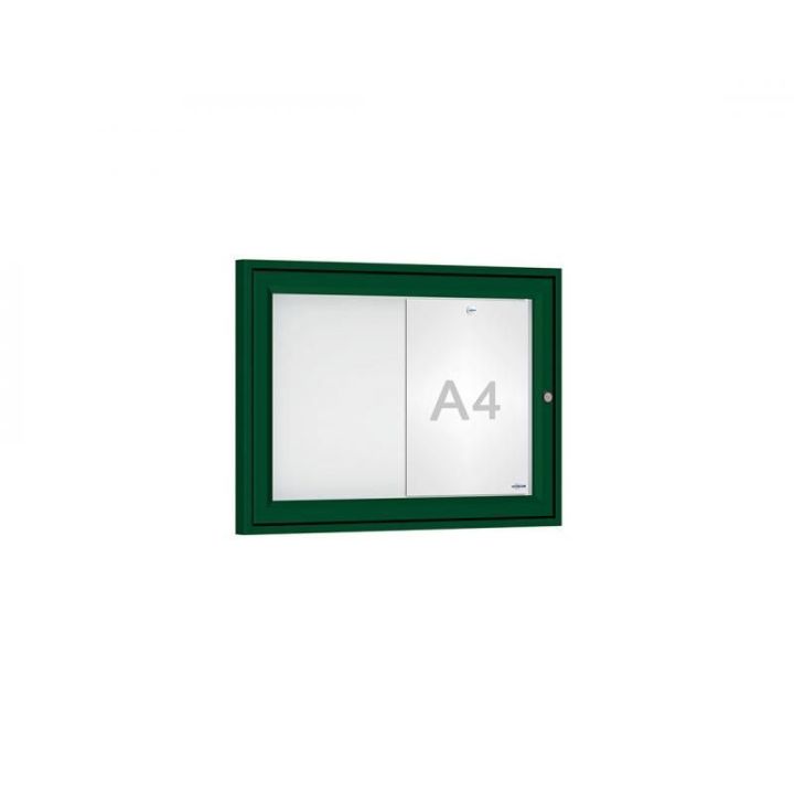 2 A4, vert RAL 6005