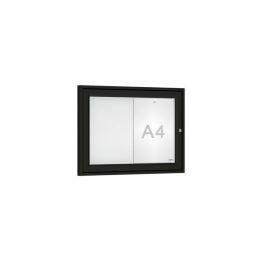 2 A4, noir RAL 9005