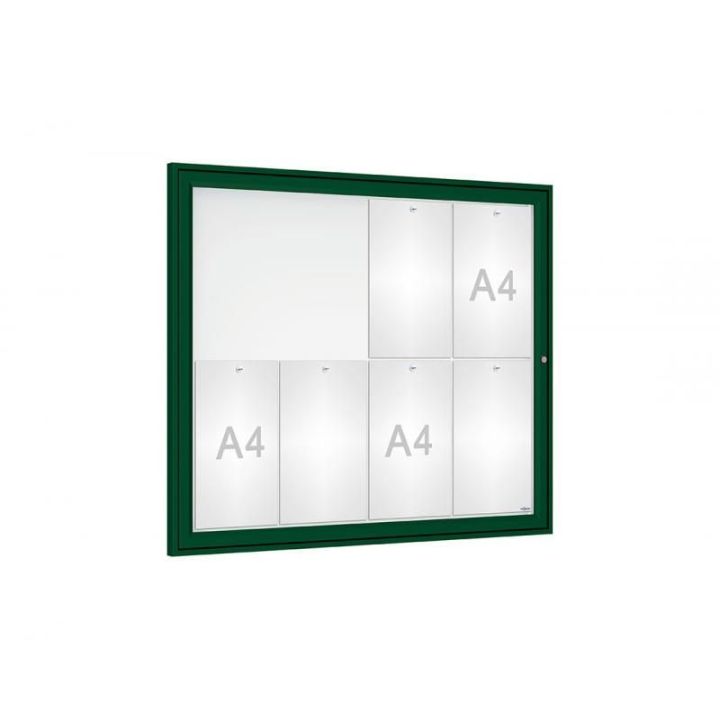8 A4, vert RAL 6005