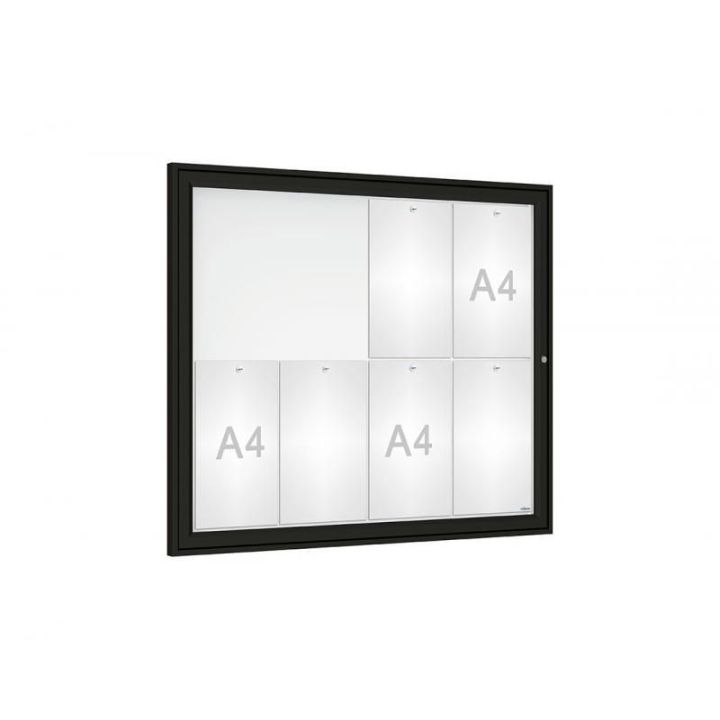8 A4, noir RAL 9005
