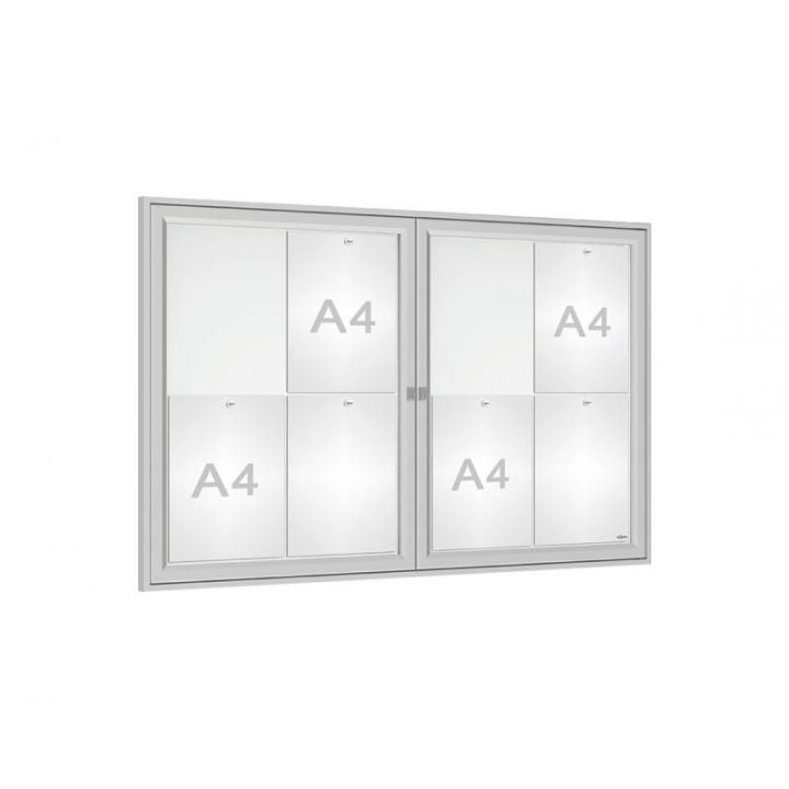 8 A4, gris anodisé