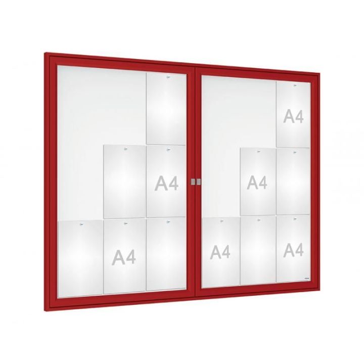 18 A4, rouge RAL 3004