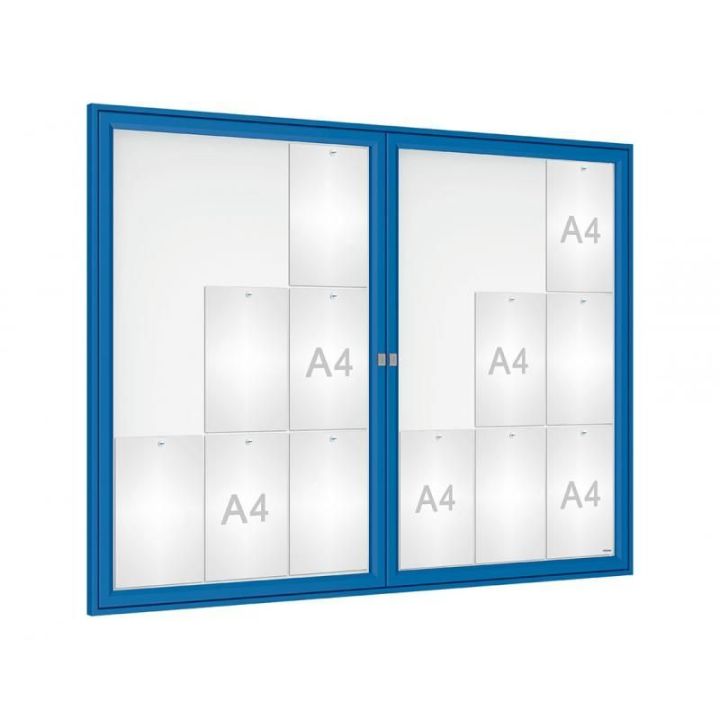 18 A4, bleu RAL 5010
