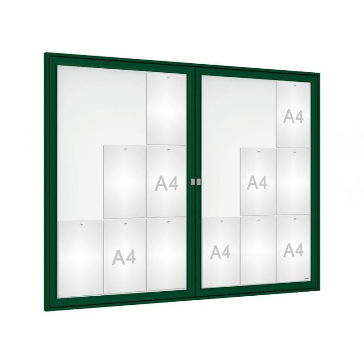 18 A4, vert RAL 6005