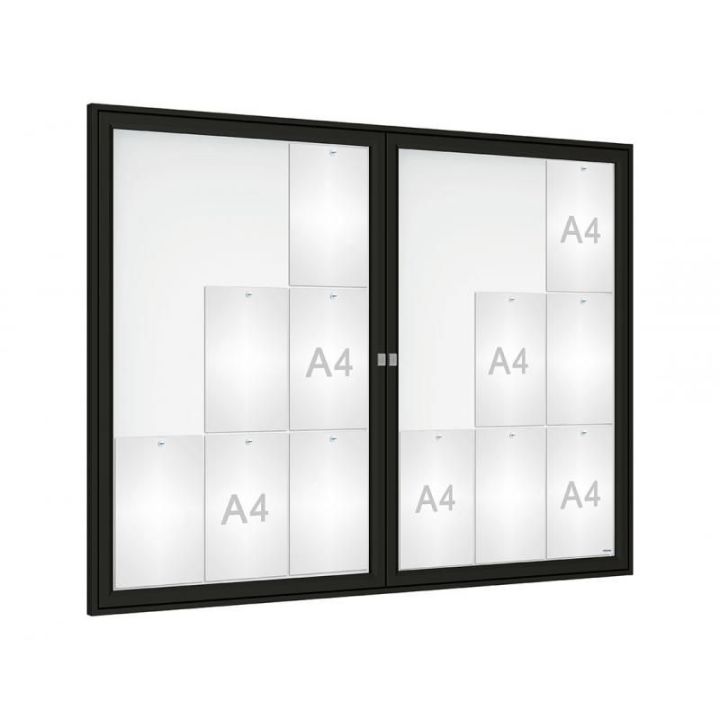 18 A4, noir RAL 9005