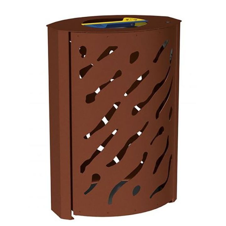 Corbeille Venise Tri sélectif 2 X 60 litres