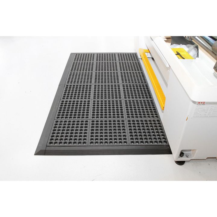 Dalle antifatigue ultra résistance en nitrile - Caillebotis industriels FATIGUE-STEP GRIT TOP