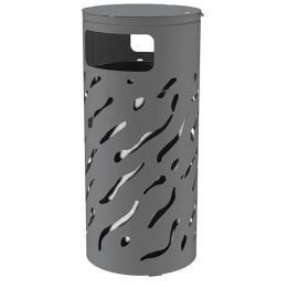 Corbeille Venise couvercle réhaussé 80 litres