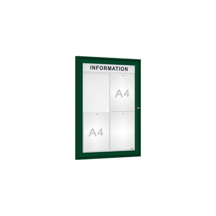 4 A4 - vert RAL 6005