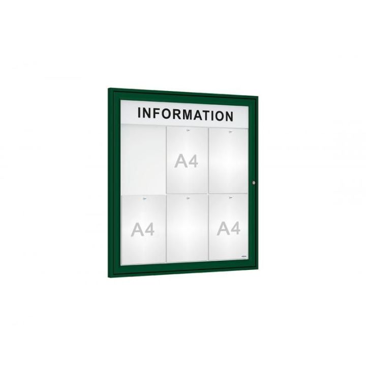 6 A4 - vert RAL 6005