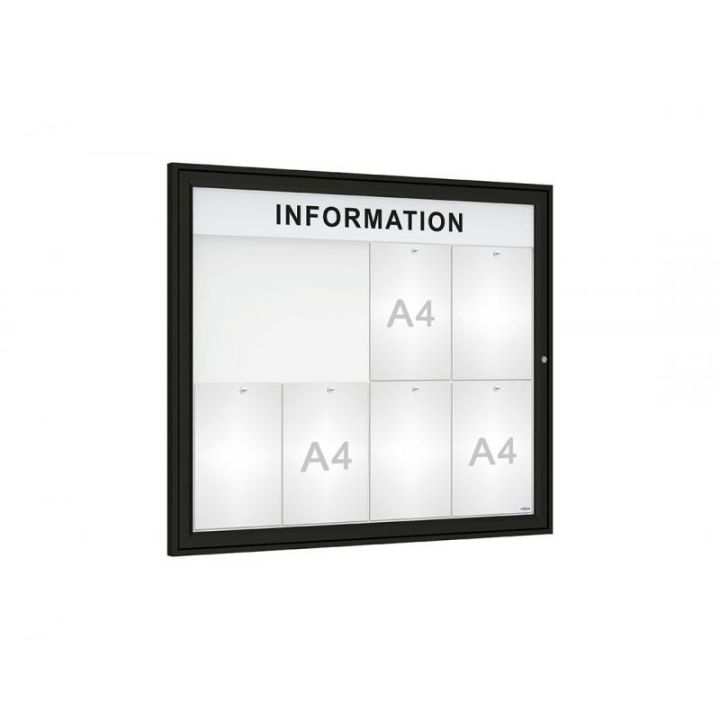 8 A4 - noir RAL 9005