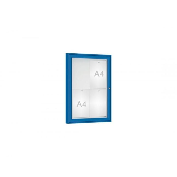 4 A4 - bleu RAL 5010