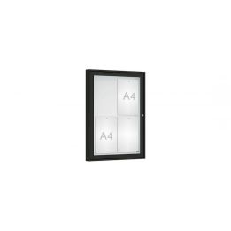4 A4 - noir RAL 9005