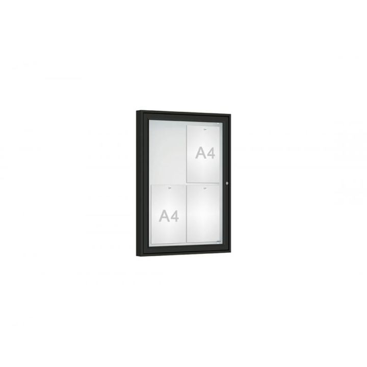 4 A4 - noir RAL 9005