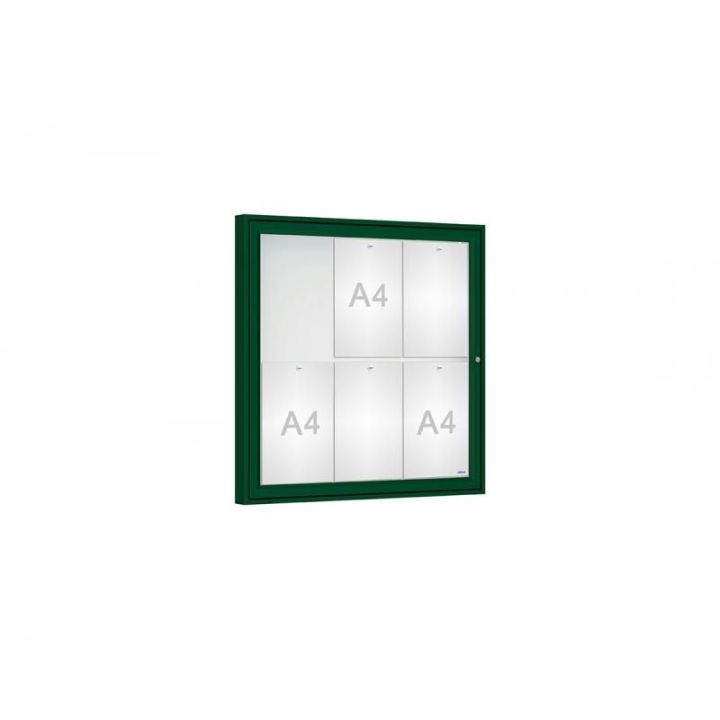 6 A4 - vert RAL 6005