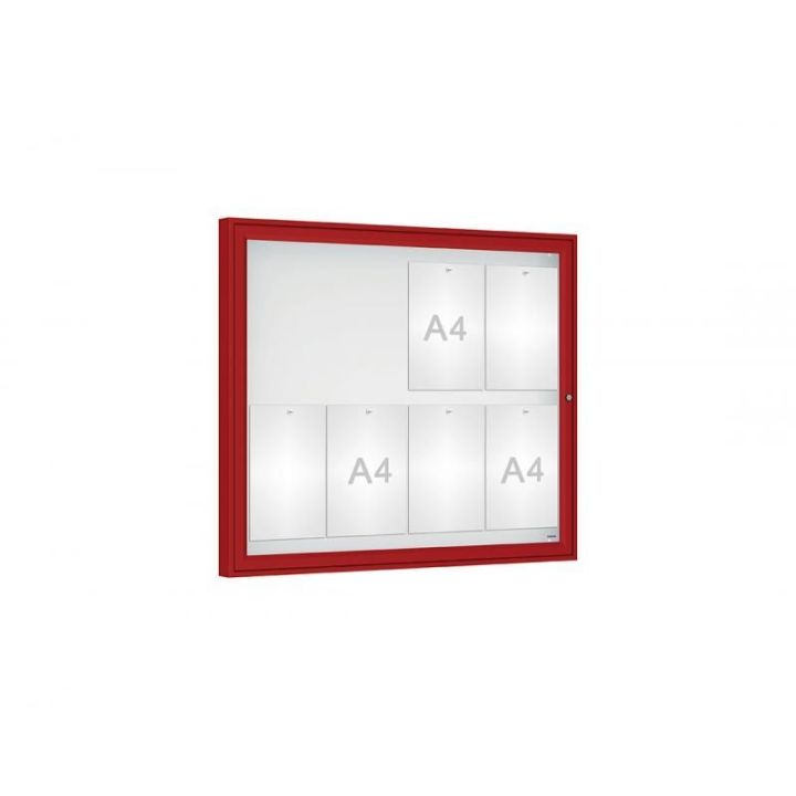 8 A4 - rouge RAL 3004