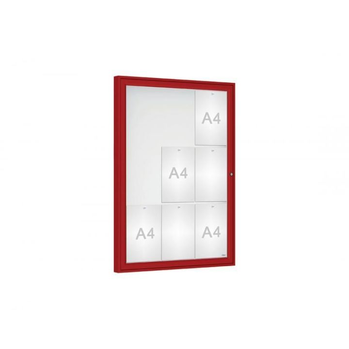 9 A4 - rouge RAL 3004