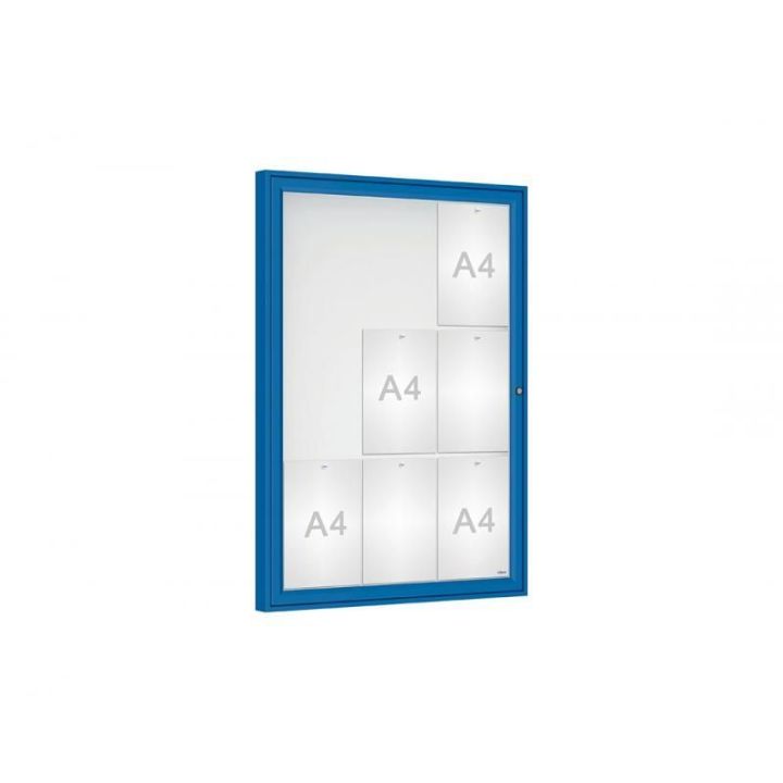 9 A4 - bleu RAL 5010