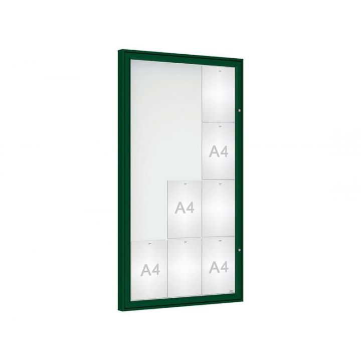 12 A4 - vert RAL 6005