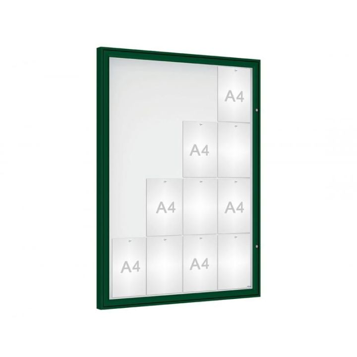 16 A4 - vert RAL 6005