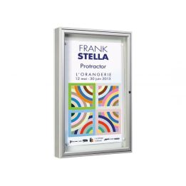 Vitrine murale plexiglas.