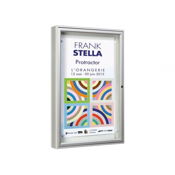 Vitrine murale plexiglas.