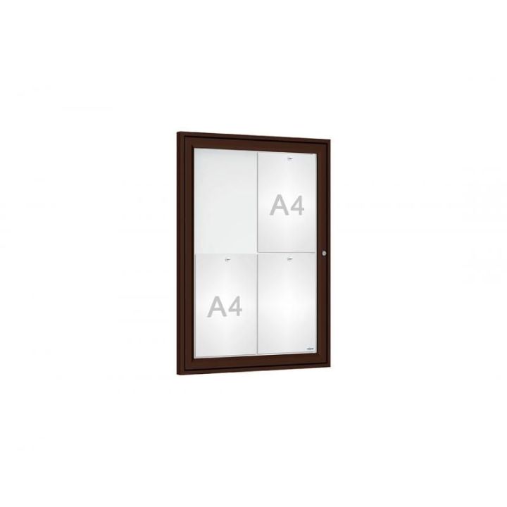 Vitrine murale ép 30 mm