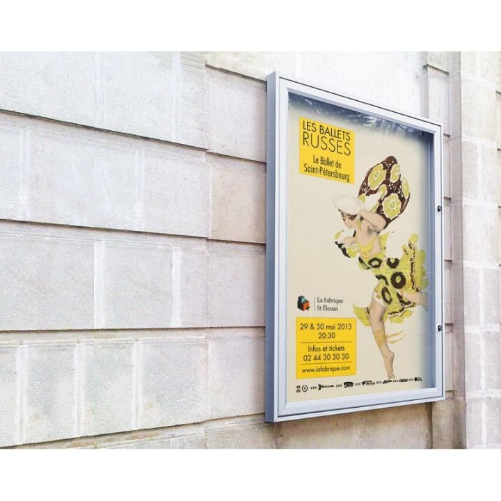 Vitrine murale plexiglas