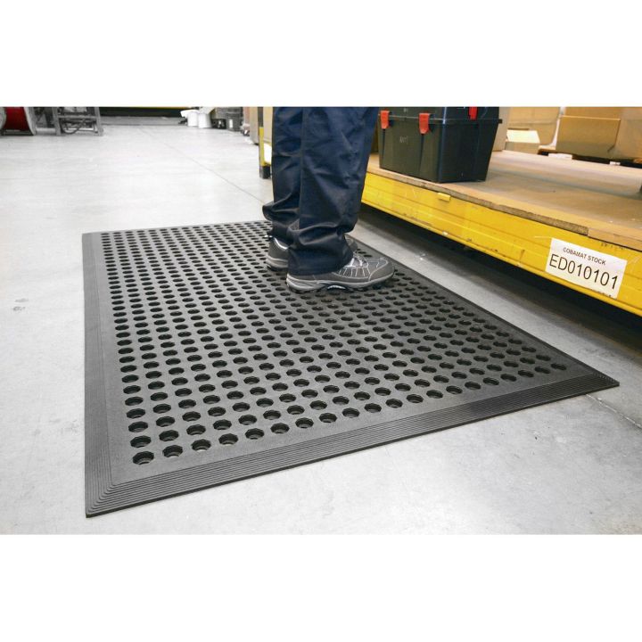 Tapis Caillebotis multifonctions très résistant - Caillebotis industriel WORKSAFE INDUSTRY