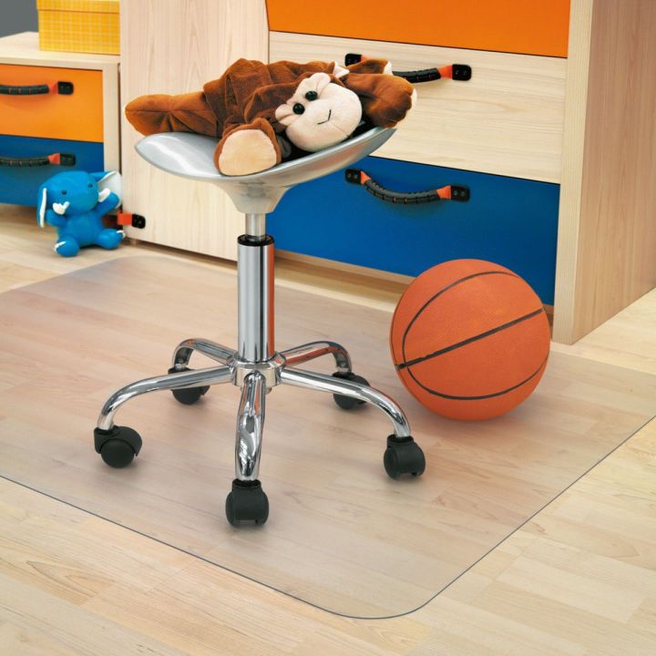Tapis protège sol en polycarbonate transparent - Tapis de protection pour parquet et sol lisse