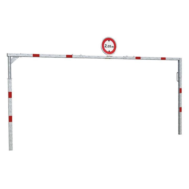 Portique de parking pivotant | portique en acier galvanisé