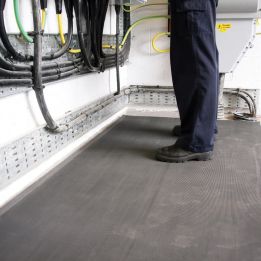 Tapis isolant électrique en caoutchouc antidérapant - T apis de protection électrique et antistatique ESD COBA SWITCH VDE