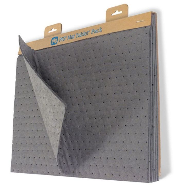 Tablettes de tapis absorbant