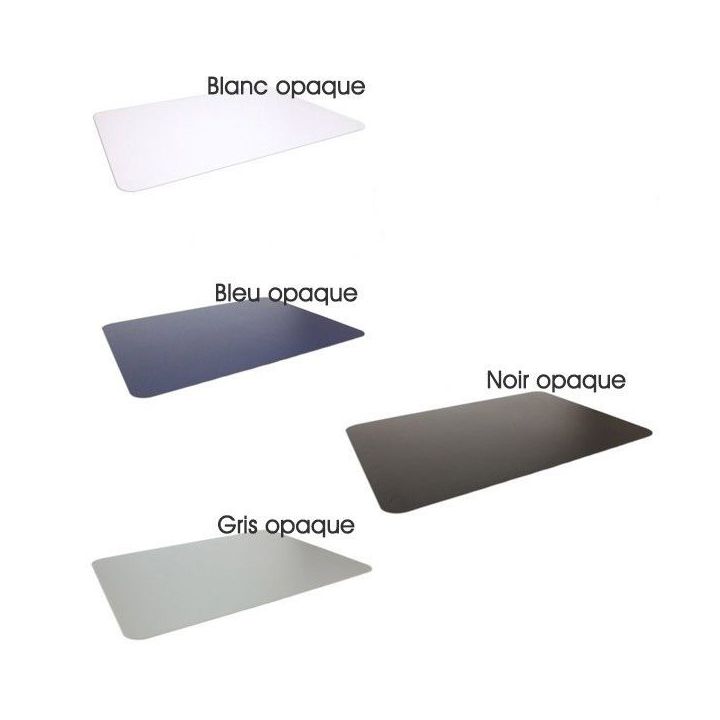 Tapis protège sol coloré en polycarbonate - tapis de protection des sols