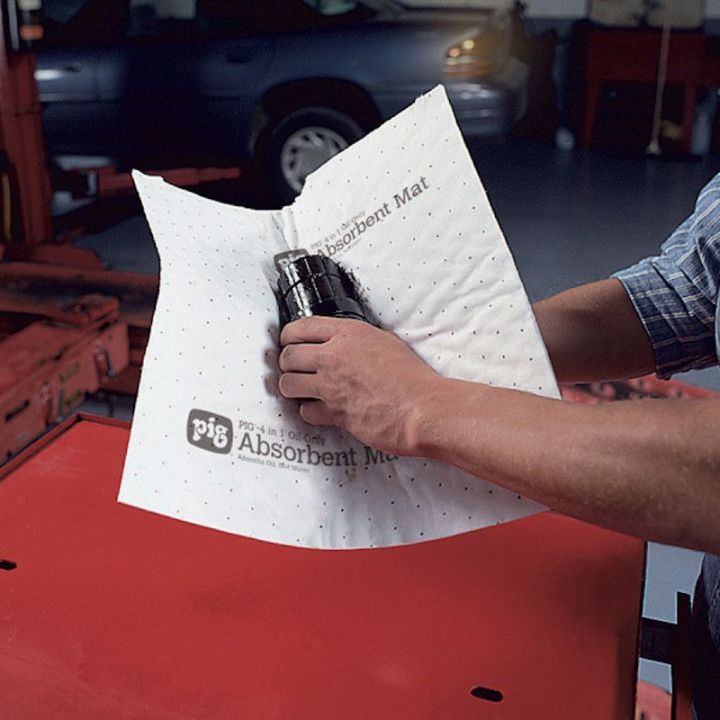 Rouleau absorbant 4 en 1 pour hydrocarbures