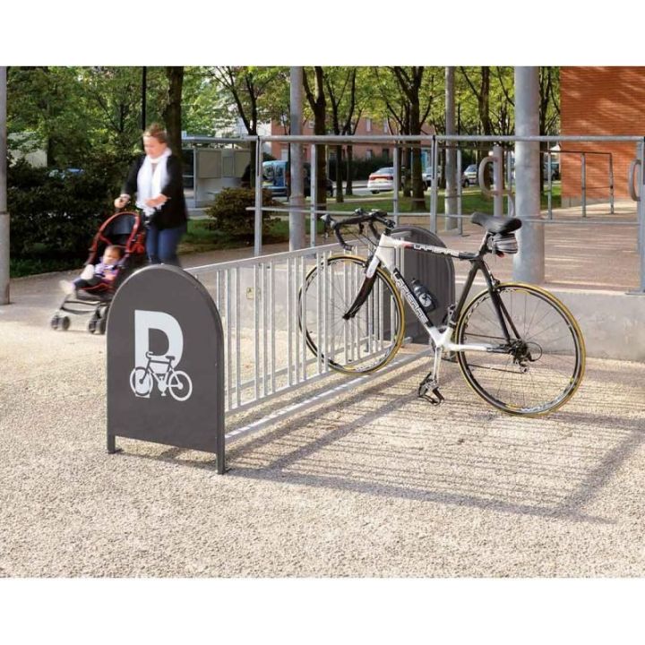 Support cycles grande capacité - 16 places | support vélo