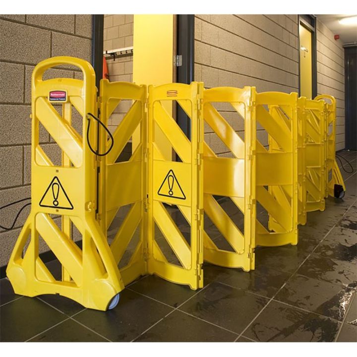 Barrière d'intervention mobile Rubbermaid
