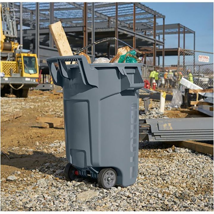 Conteneur BRUT 126L sur roues RUBBERMAID