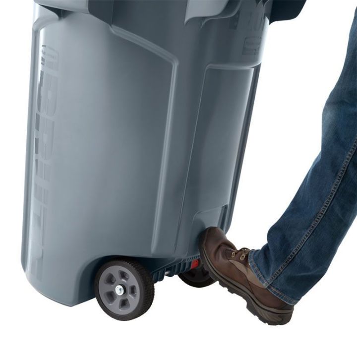 Conteneur BRUT 126L sur roues RUBBERMAID