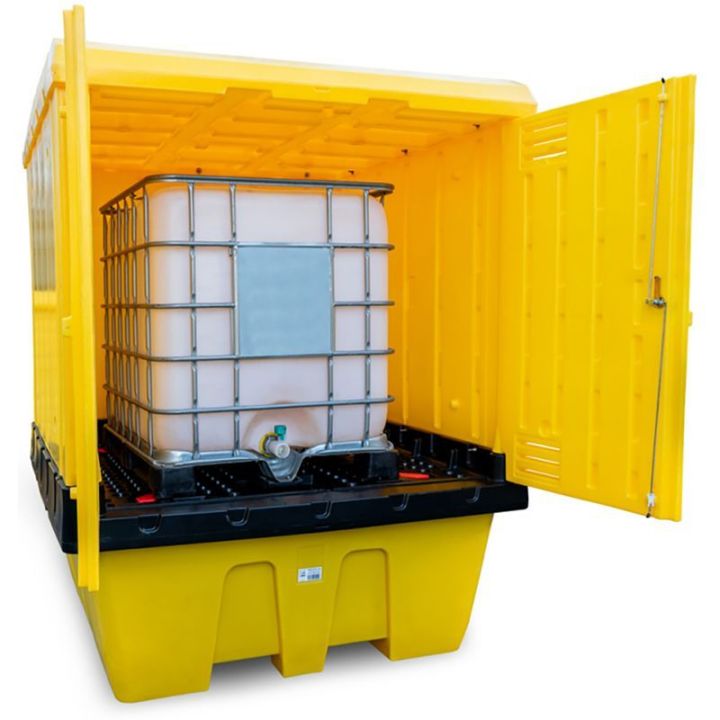 Abri de rétention pour 1 IBC