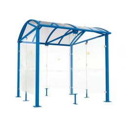 Abri fumeur toiture Voute XXL