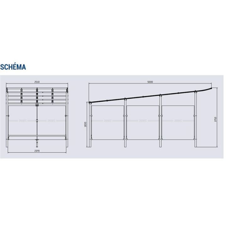 Abri chariots MODULO