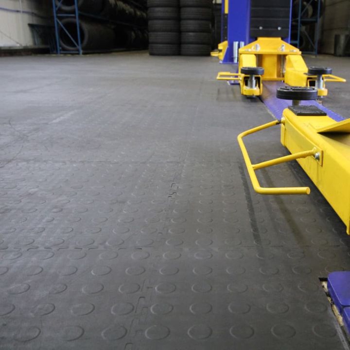 Dalle antidérapante économique - PVC recyclé - Tapis antidérapants TOUGH-LOCK ECO