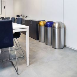 Poubelle de tri Open Dome 40L